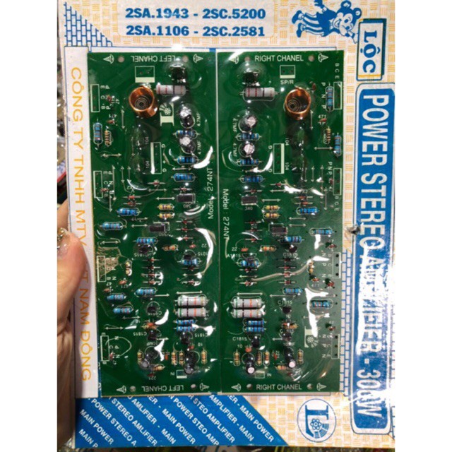 Mạch công suất ampli 300w lộc