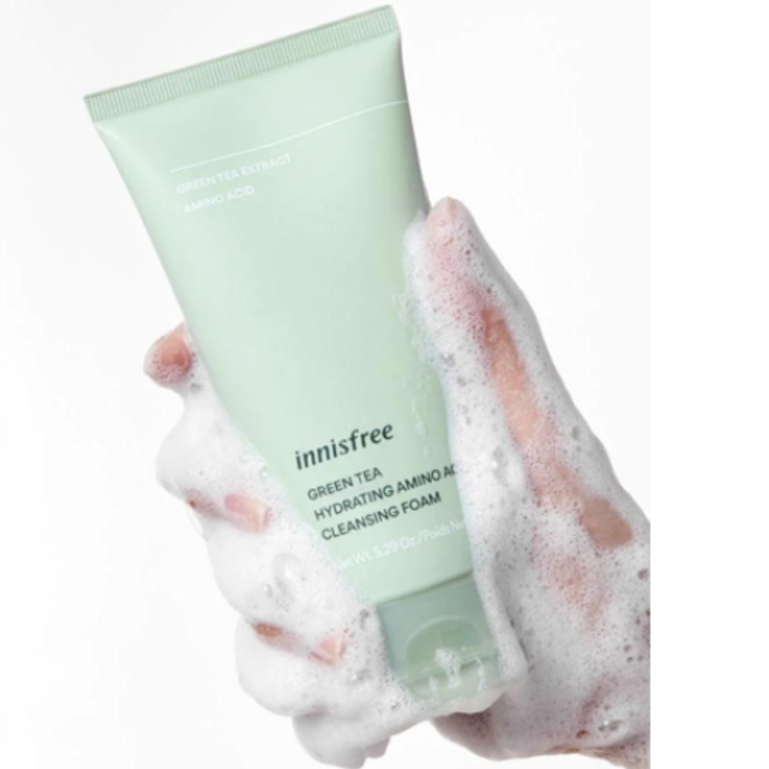 SỮA RỬA MẶT INNISFREE TRÀ XANH MẪU MỚI 150ML dưỡng ẩm sâu cân bằng độ ẩm tự nhiên cho da, hỗ trợ kiềm dầu hạn chế mụn