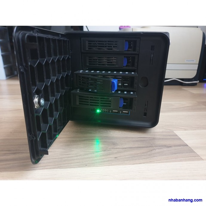Nas XPEnology CPU Nas J1900 4 lõi 2.0Ghz DS918+ Ram 4G SSD 32G  4 bay HDD 3.5 hoặc làm đầu ghi hình 