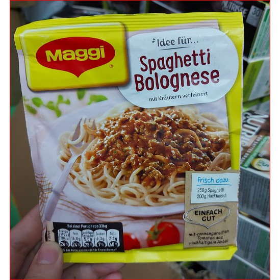 Gia vị sốt mì Ý Spaghetti Bolognese Maggi