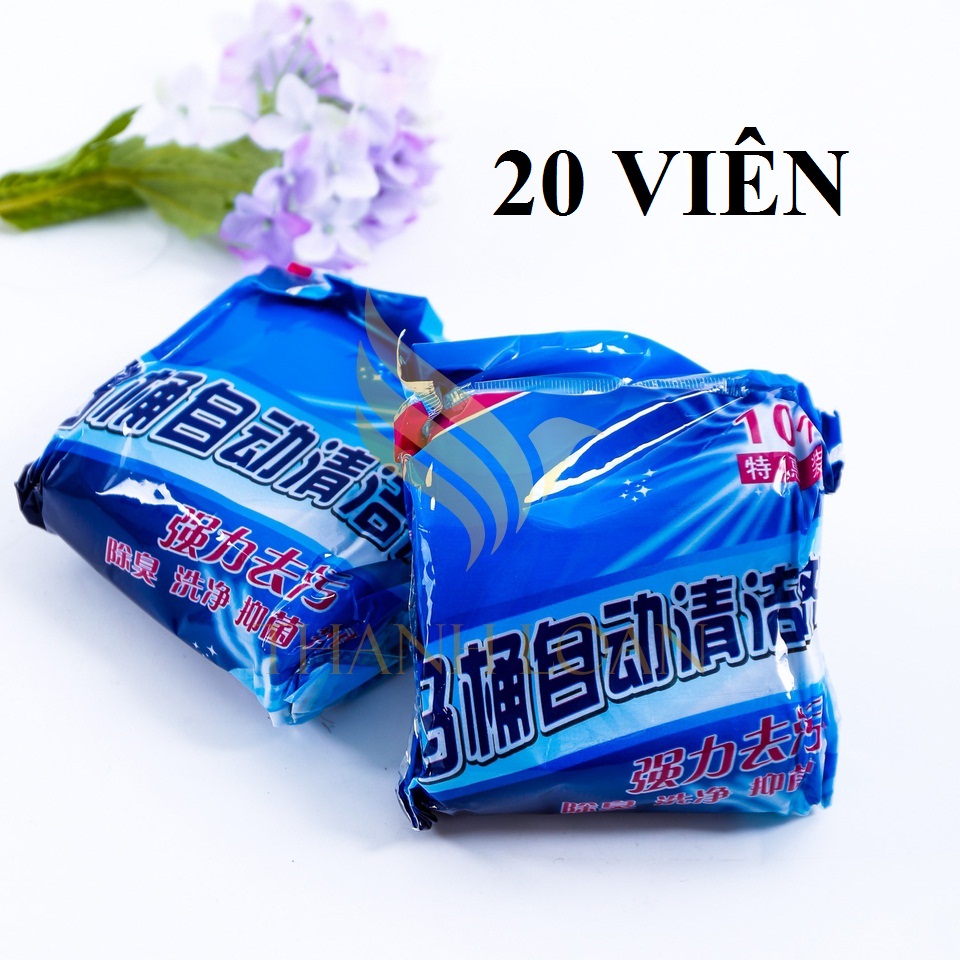 20 Viên Tẩy Bồn Cầu Khử Mùi Hiệu Quả Công Nghệ Hàn Quốc-Thah Loan