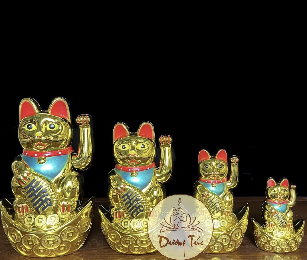 Mèo thần tài, mèo may mắn maneki neko