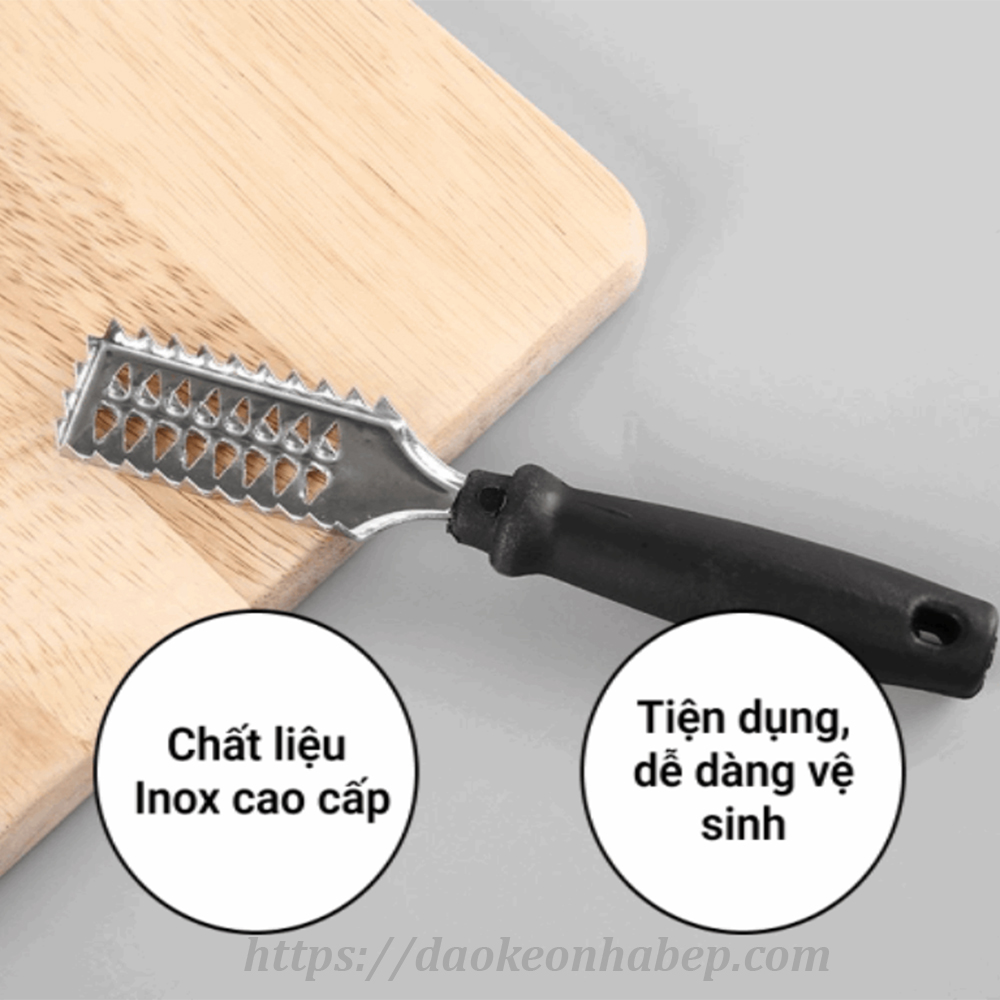 Dụng cụ đánh vảy cá inox giá tốt