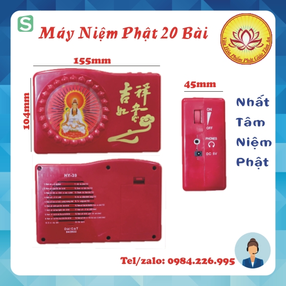 Máy niệm phật 20 bài