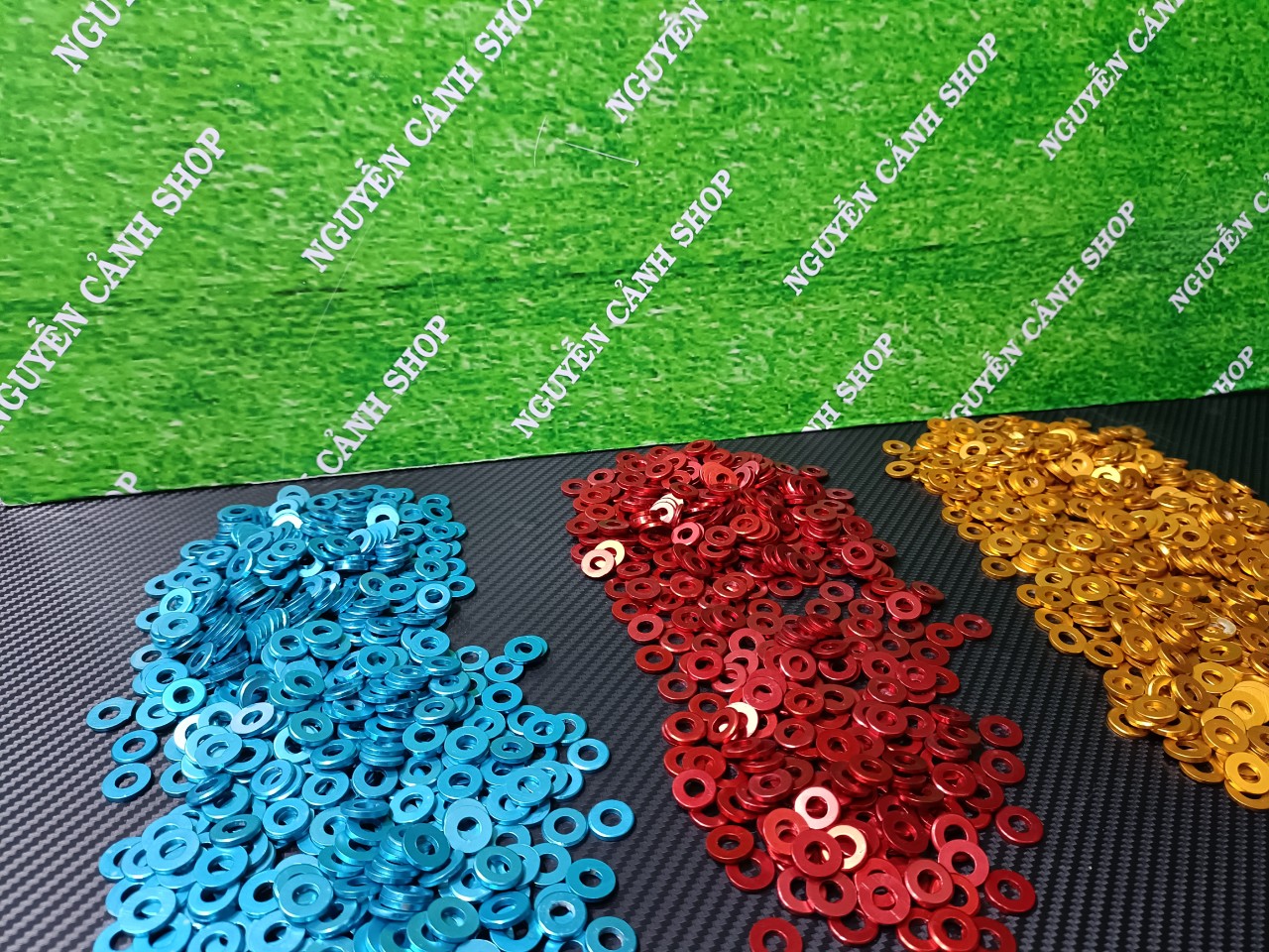 Long đền lóc máy nhôm 6li lưng 13mm