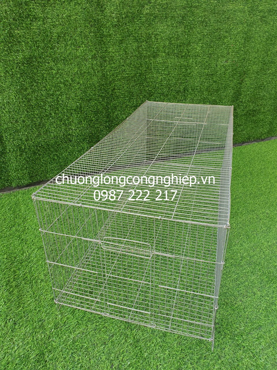 LỒNG TẬP LỰC CHÀO MÀO 1M2 x 50 x 45 CỬA 2 ĐẦU