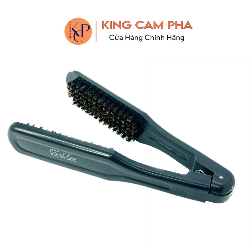 Kẹp duỗi tóc không cần nhiệt cán nhựa