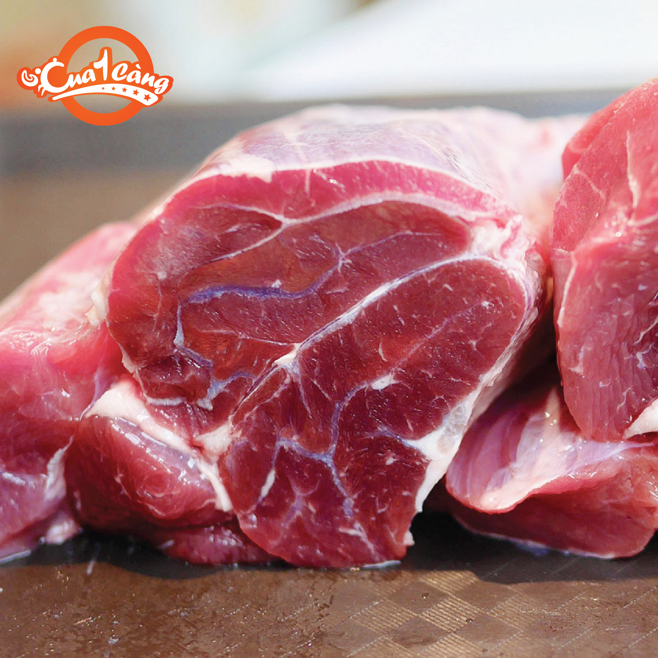 Bắp bò cắt lát nhập khẩu Úc 500g - giao nhanh 4h