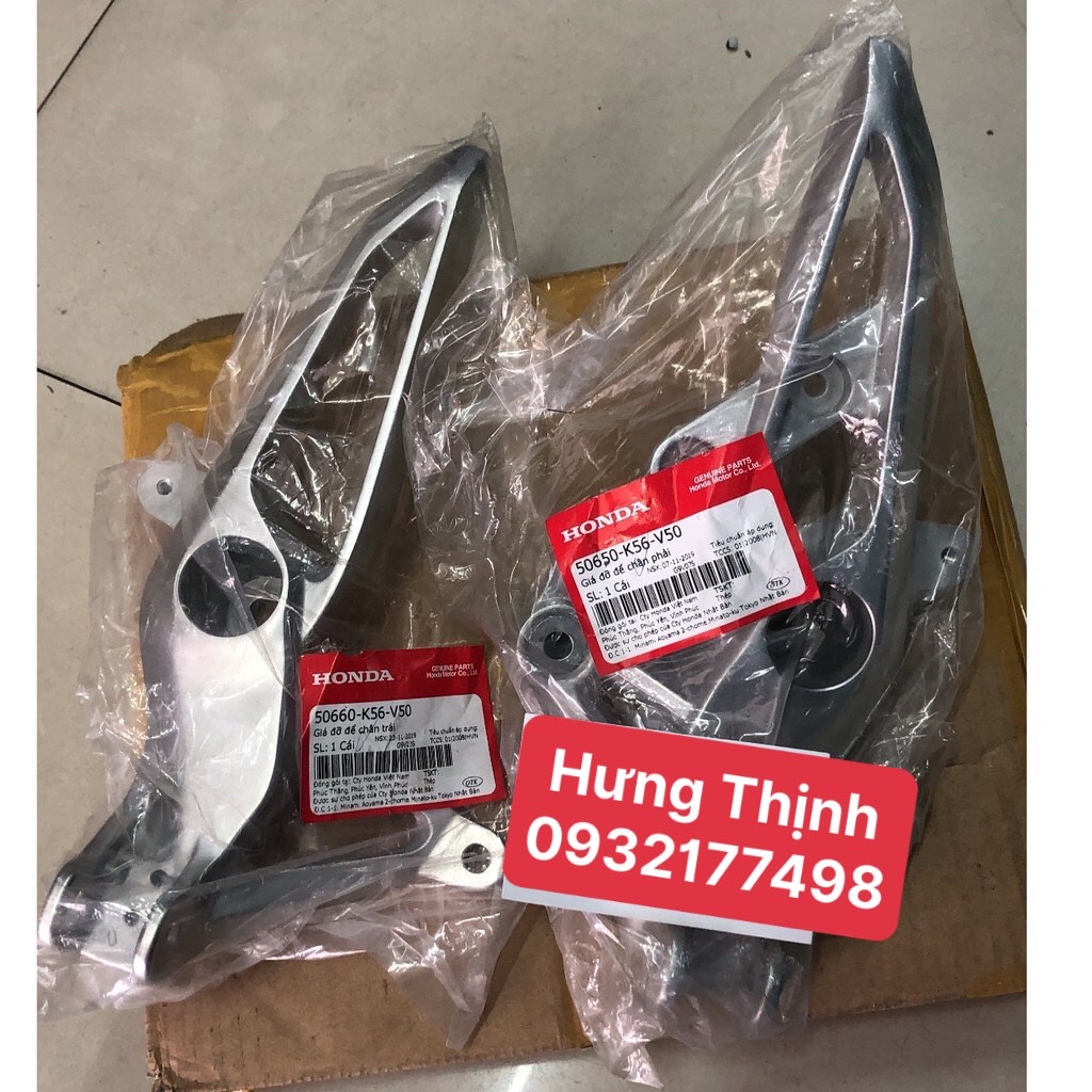 Gác chân trước trái, phải winner x v2, v3 zin chính hãng honda