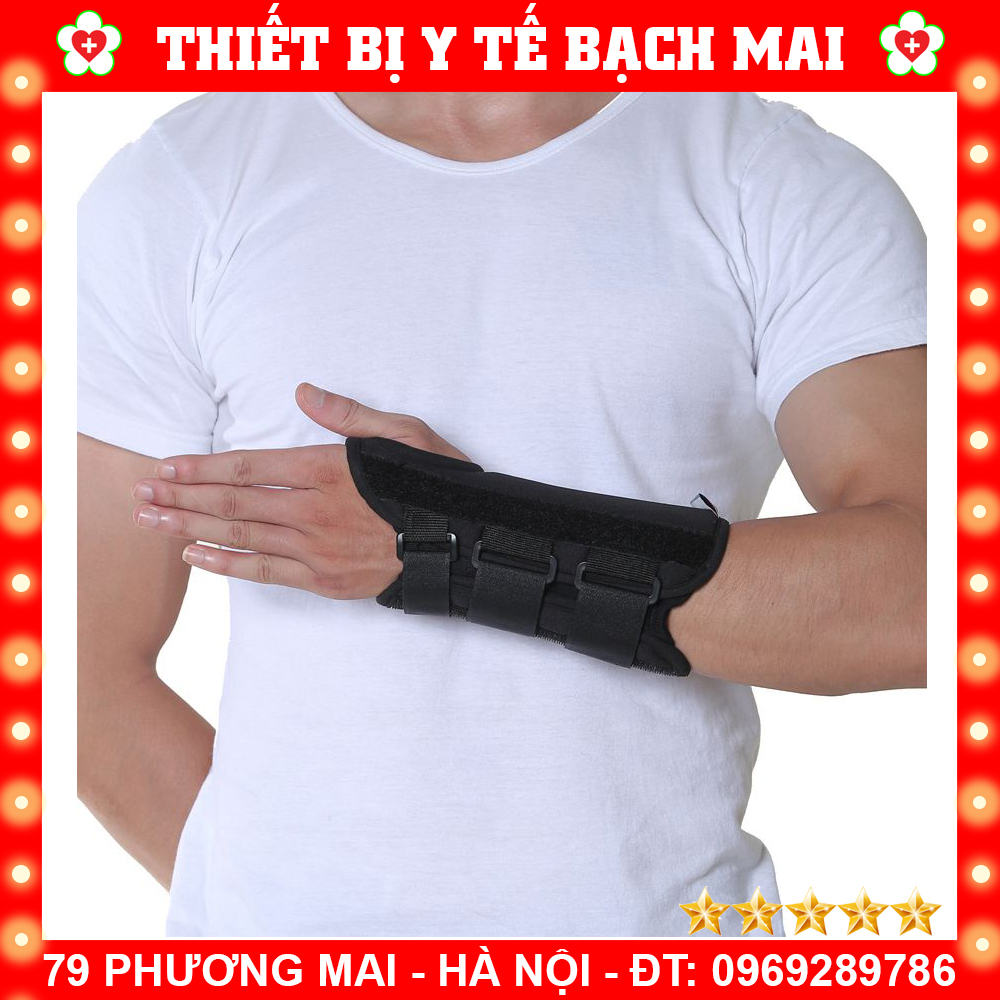 Nẹp cổ tay orbe h1 hỗ trợ cố định tay sau chấn thương