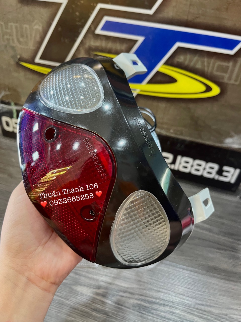 Đèn lái sport 120 zin - Xipo - RGV