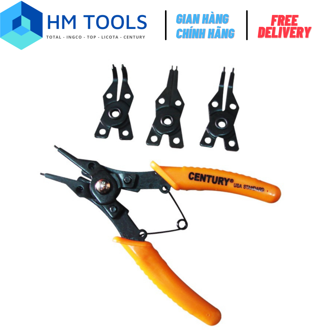 Bộ kìm mở phe đa năng century - thiết kế đa năng, nhỏ gọn tiện dụng