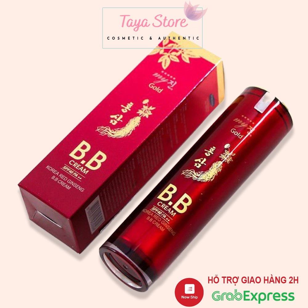 Kem nền bb cream hồng sâm đỏ My Gold spf50 pa+++ 40ml Hàn Quốc, cam kết hàng đúng mô tả, chất lượng đảm bảo an toàn đến sức khỏe người sử dụng, đa dạng mẫu mã, màu sắc, kích thước