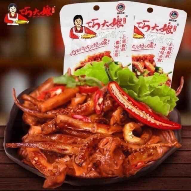 HOT SALE [sẵn rẻ] râu mực cay cá cay 20 gói 💥 thơm ngon cay cay tê tê 💥 1 hộp 20 gói