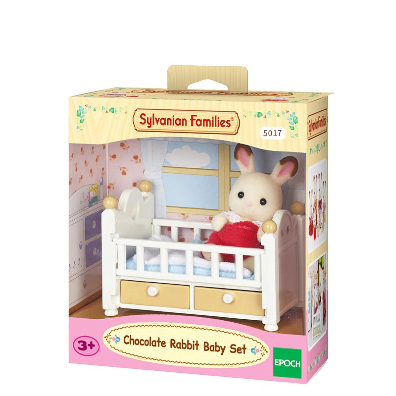 Đồ chơi nhập vai Chocolate Rabbit Baby Set Epoch Sylvanian Families - Funnyland