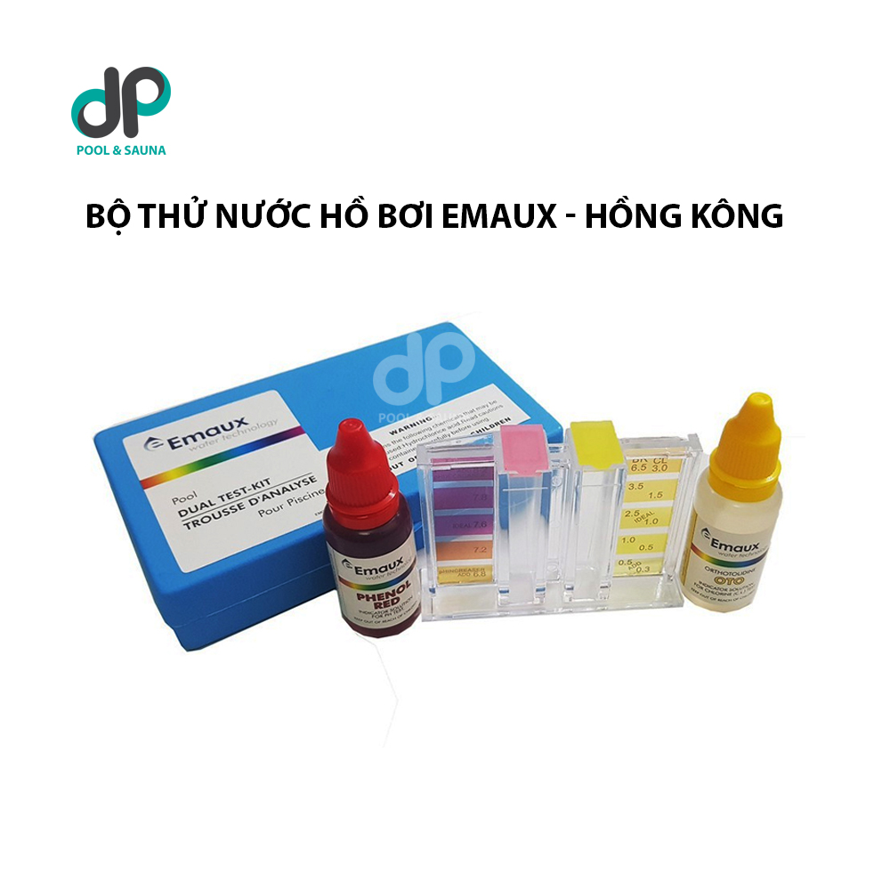 Bộ thử nước ph và clo nước bể bơi emaux - ce 029
