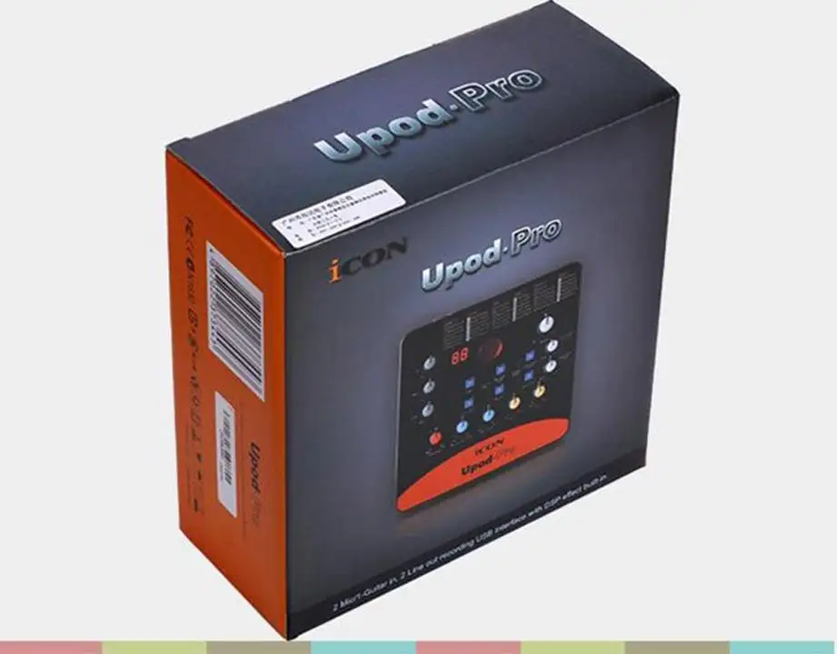 Sound card ICON Upod Pro hát karaoke livestream online thu âm chuyên nghiệp.