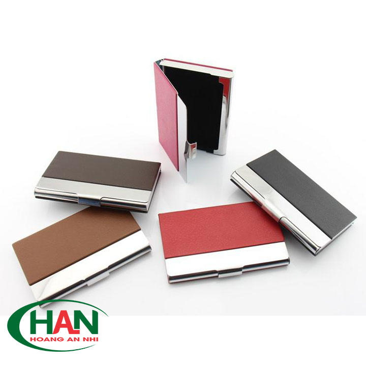 Ví đựng namecard chất liệu giả da nhỏ gon tiện dụng - Ví đựng danh thiếp - Ví đựng thẻ