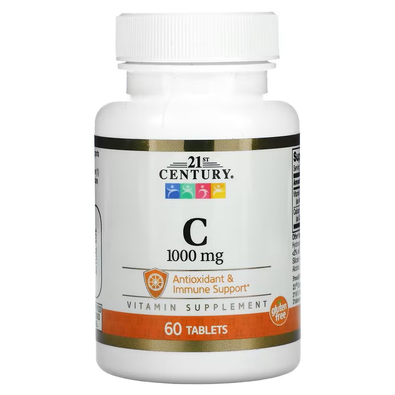 21st century , vitamin c, 1.000 mg, 60 viên nén