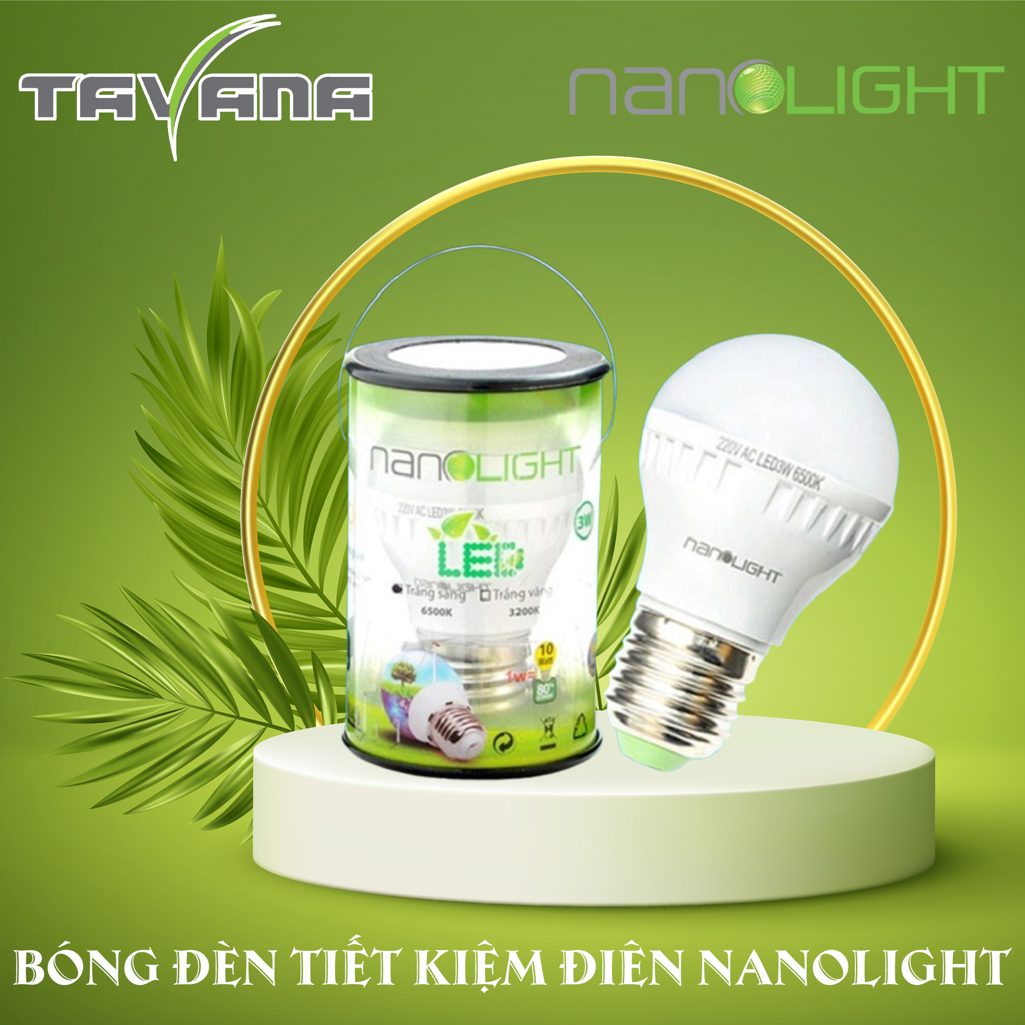 Bóng Đèn Led Tiết Kiệm Điện Nanolight 7W