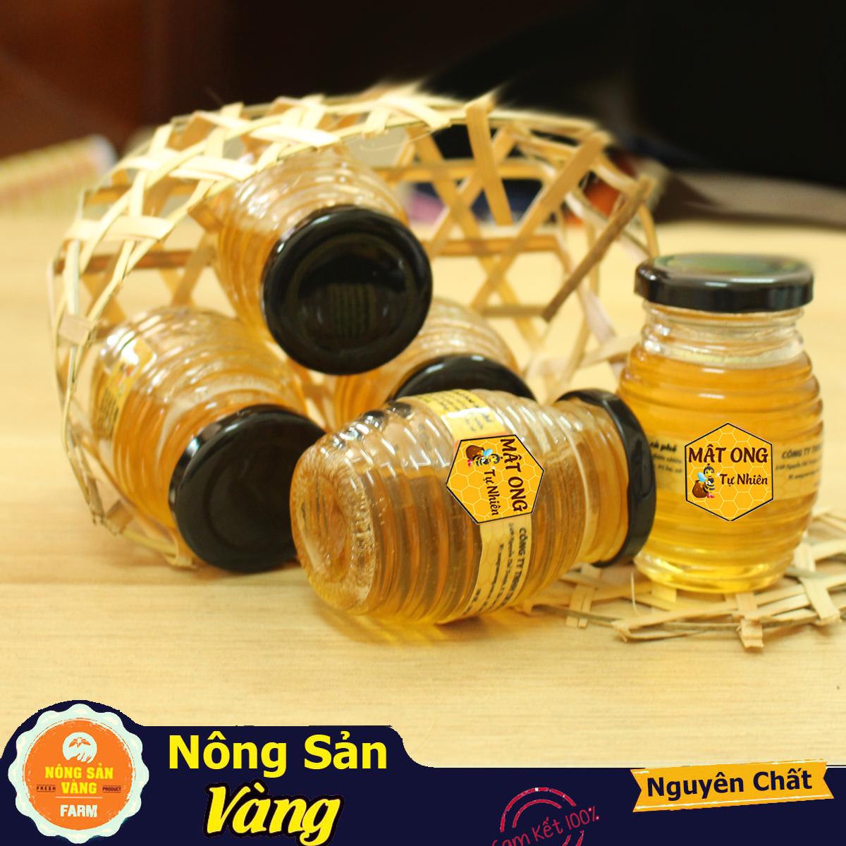 [HCM]Mật Ong Hoa Cà Phê 350ml (490gr) Mật Ong Tự Nhiên Cao Cấp - Nông Sản Vàng