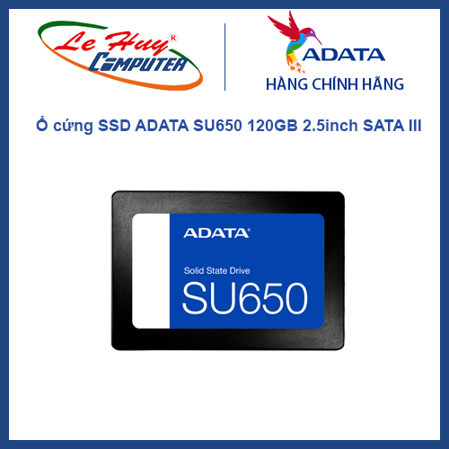 Ổ cứng ssd adata su650 120gb 2.5inch sata iii