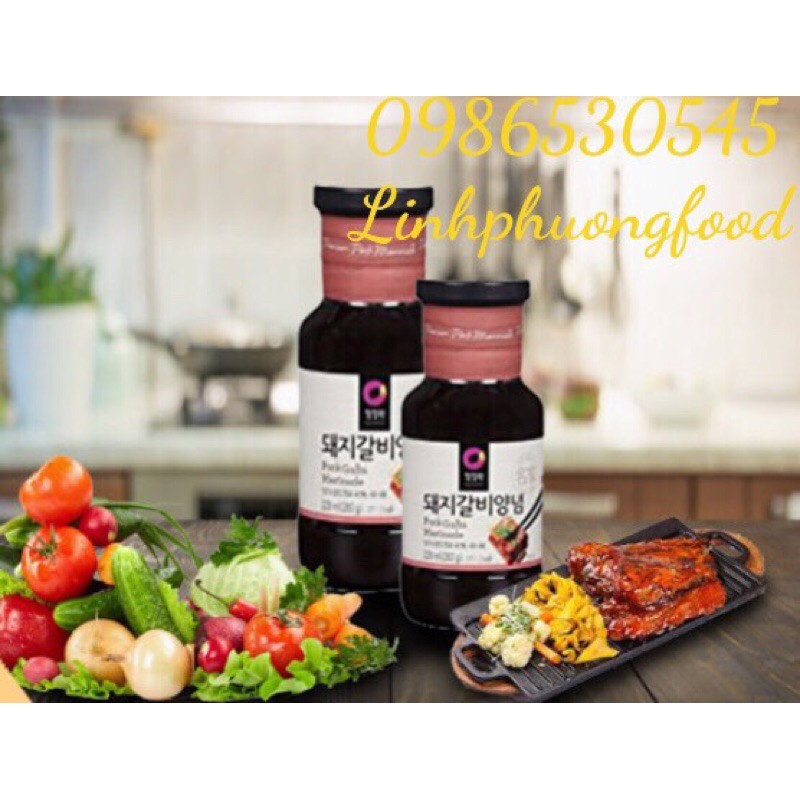 Sốt ướp sườn heo hàn quốc 280g