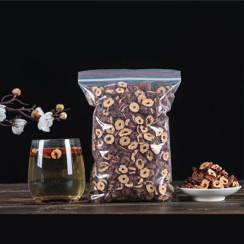 Táo đỏ thái lát sấy khô - gói 100g