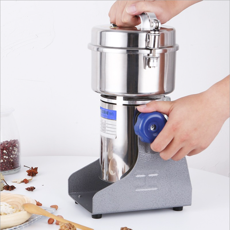 Máy xay hạt ngũ cốc, máy xay tinh bột công nghiệp công suất lớn 3000w loại 800g