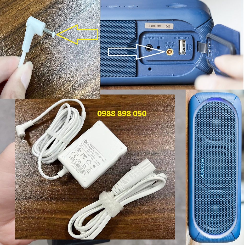 Sạc 5v 3a cho loa Sony SRS-XB30 loại tốt