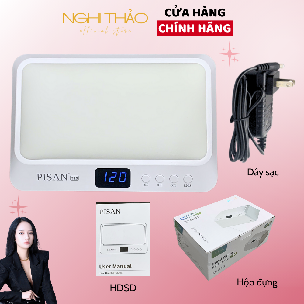 Máy hơ gel T10 PISAN khoang vừa 2 tay Nghi Thảo