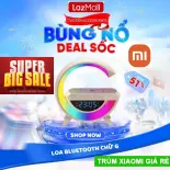Get Better Everyday Xiaomi LazMall Loa Bluetooth Chữ G Led RGB Xiaomi BT-3401 Đèn Nháy Theo Nhạc, Âm Thanh Sống Động Bass Mạnh Mẽ Với Âm Lượng Lớn Đảm Bảo Sẽ Làm Hài Lòng Mọi Đôi Tai Khó Tính Nhất.