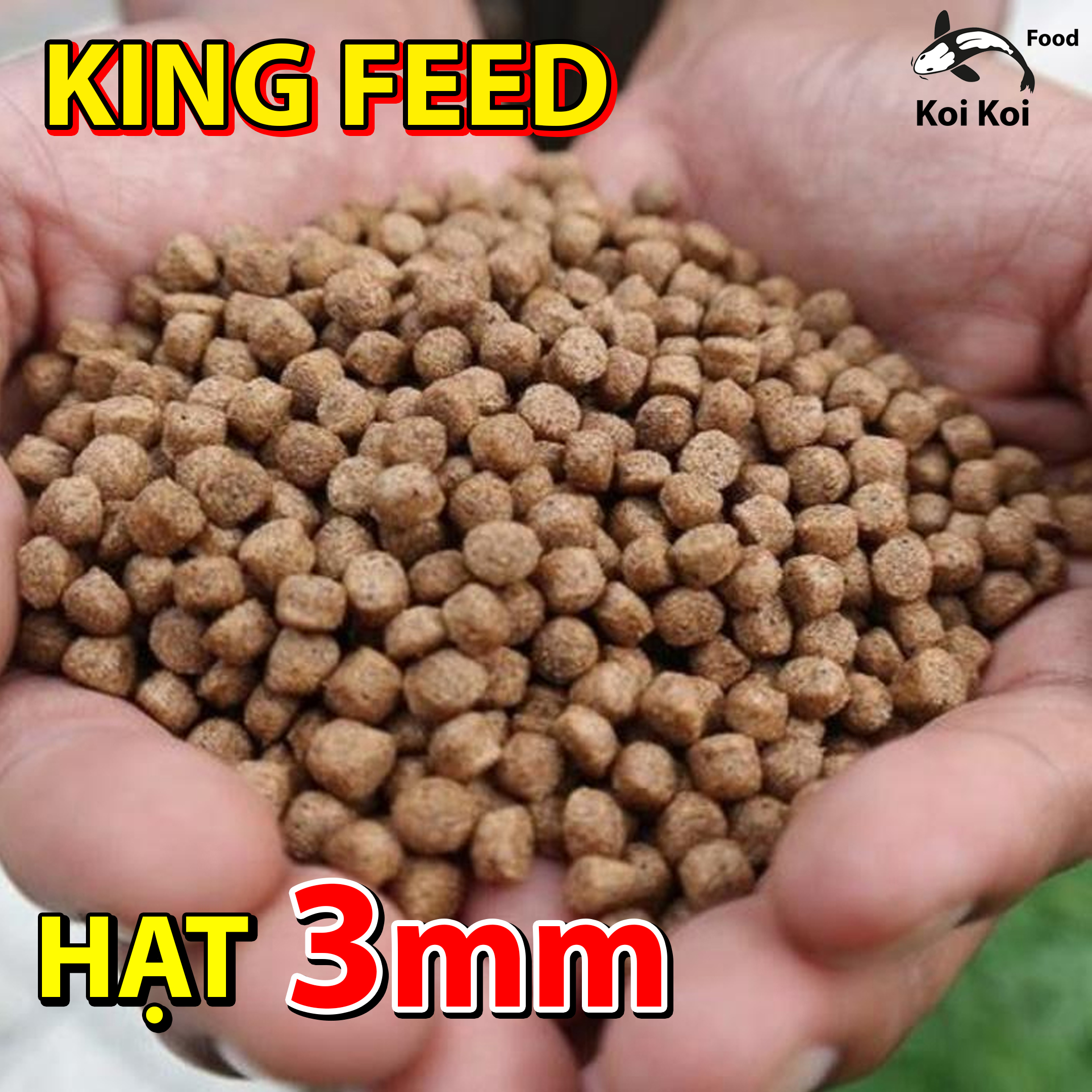 Cám cá koi king feed - thức ăn cho cá koi nhỏ