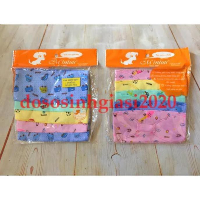 Nón che thóp-set 5 nón che thóp màu mintu cho bé yêu/ mũ sơ sinh