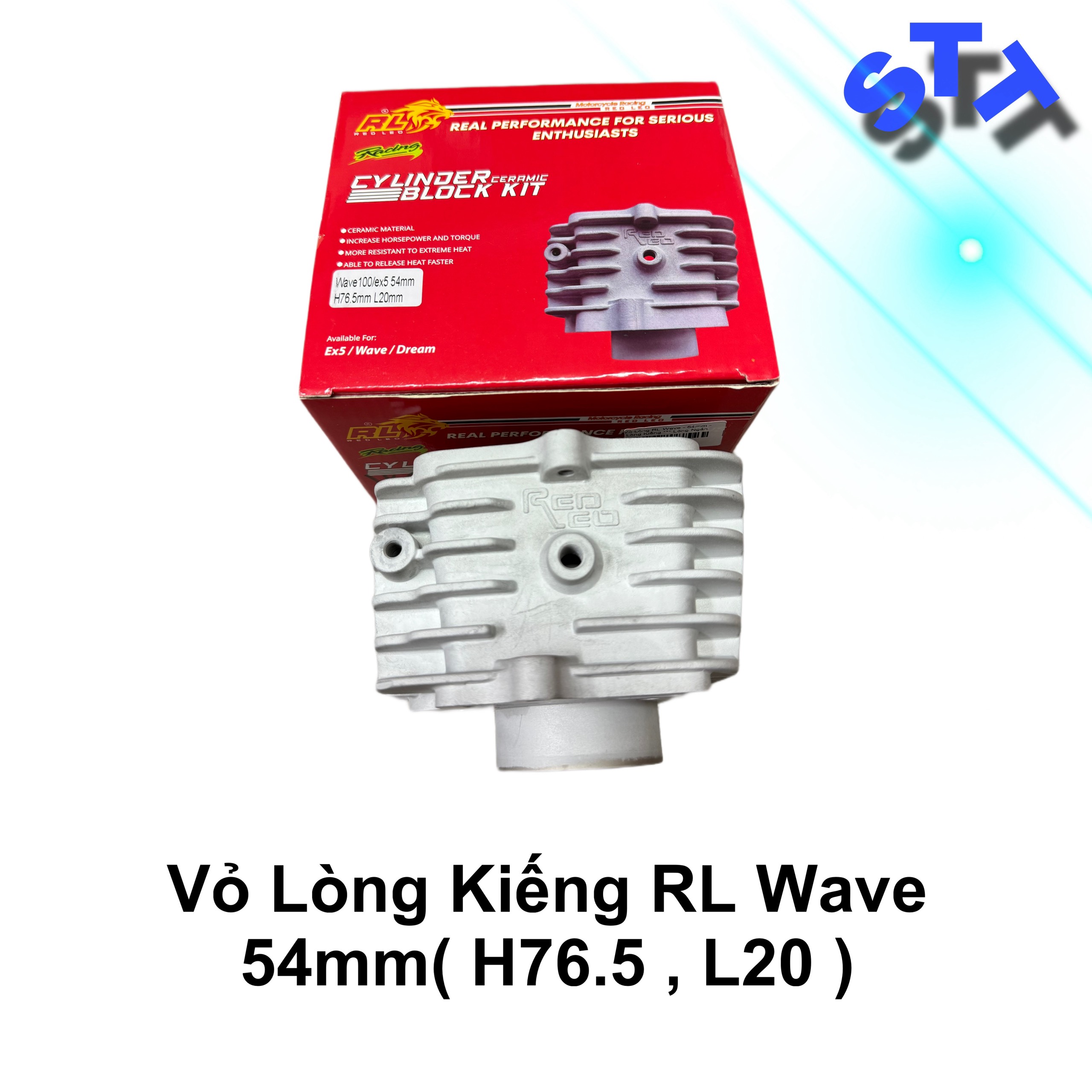 Vỏ lòng kiếng redleo wave / dream 54mm