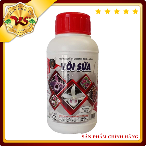PHÂN BÓN VI LƯỢNG TKS – VÔI SỮA 250ML