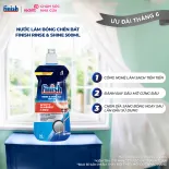 [KOL] Nước Làm Bóng Chén Bát Finish Rinse & Shine 500Ml