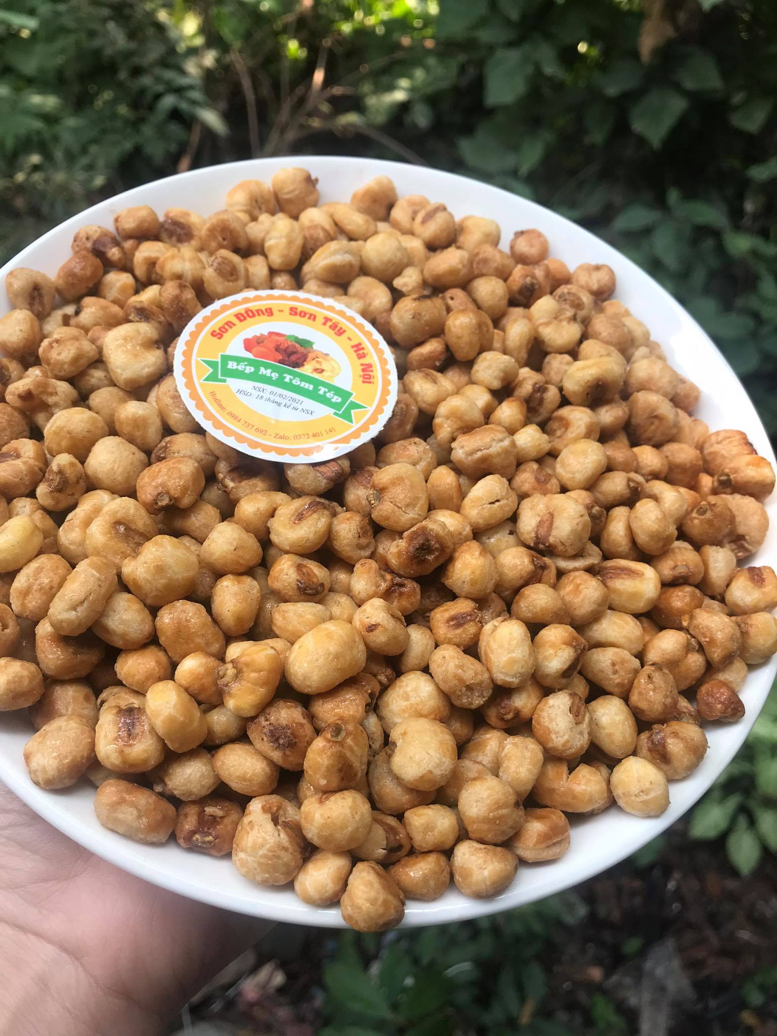 1kg ngô nếp sấy bơ đường giòn xốp ngọt nhẹ bao ngon