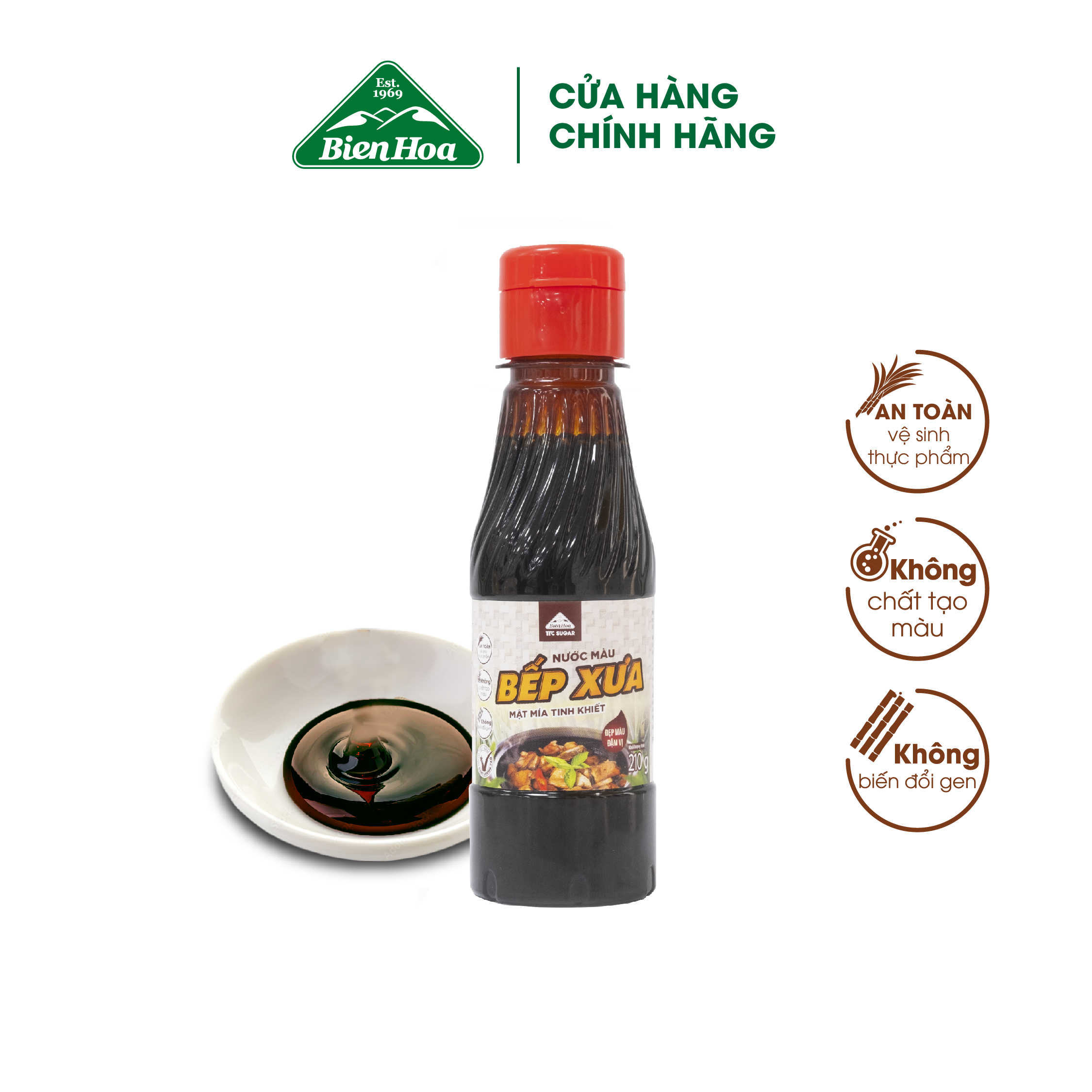 Nước màu bếp xưa 210g/chai