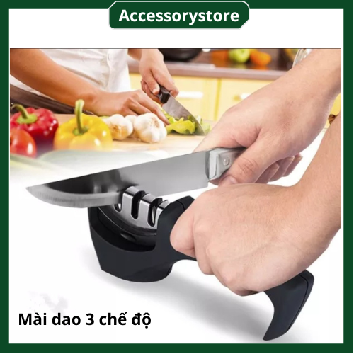 Dụng cụ mài dao kéo đa năng knife sharpener x8 cầm tay 3 trong 1, với công nghệ nhật bản