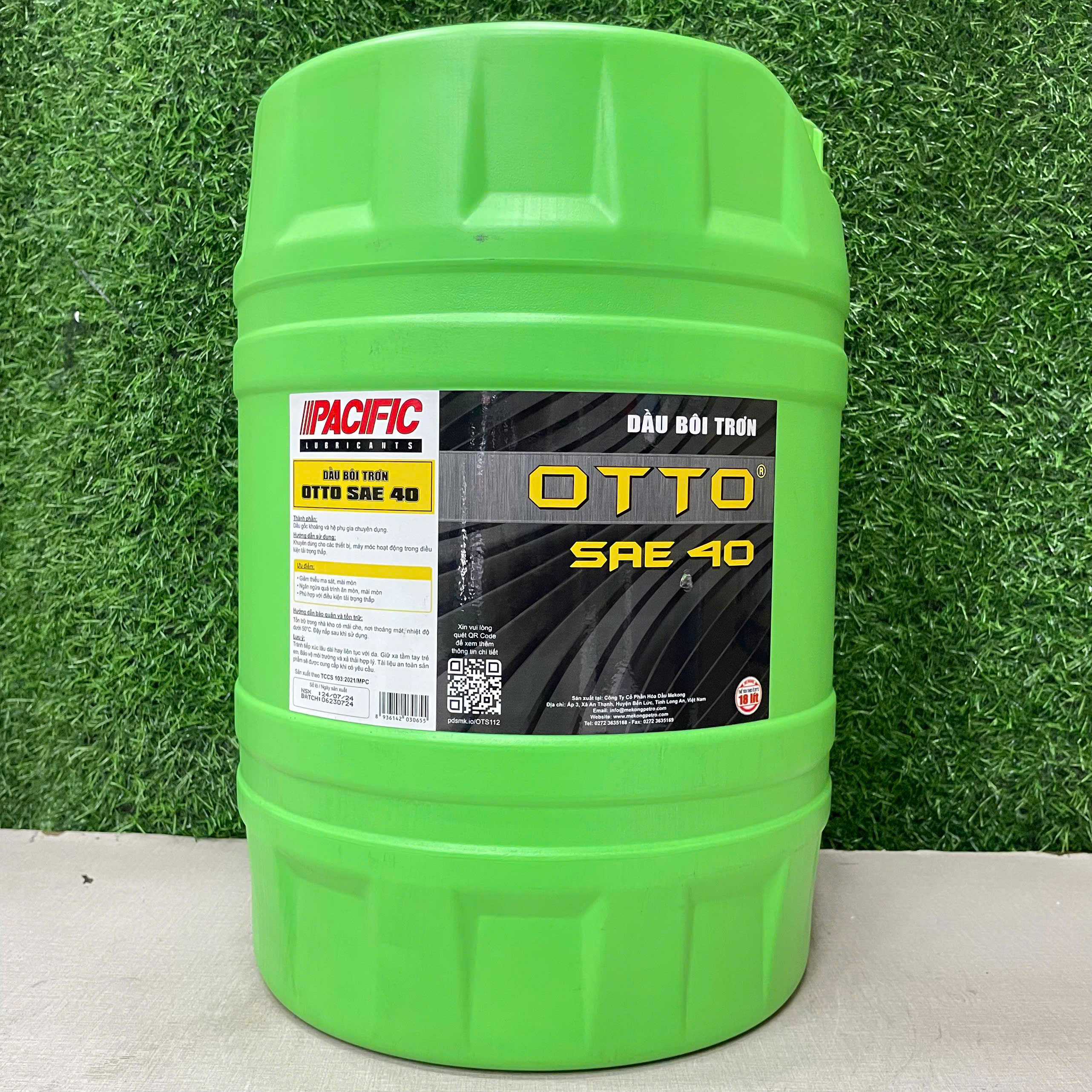 [HÀNG CHÍNH HÃNG] Dầu động cơ Mekong OTTO, Sae 40 (18 Lít) - Thương hiệu MEKONG Giá 1,240,000 Đồng*Miễn phí vận chuyển