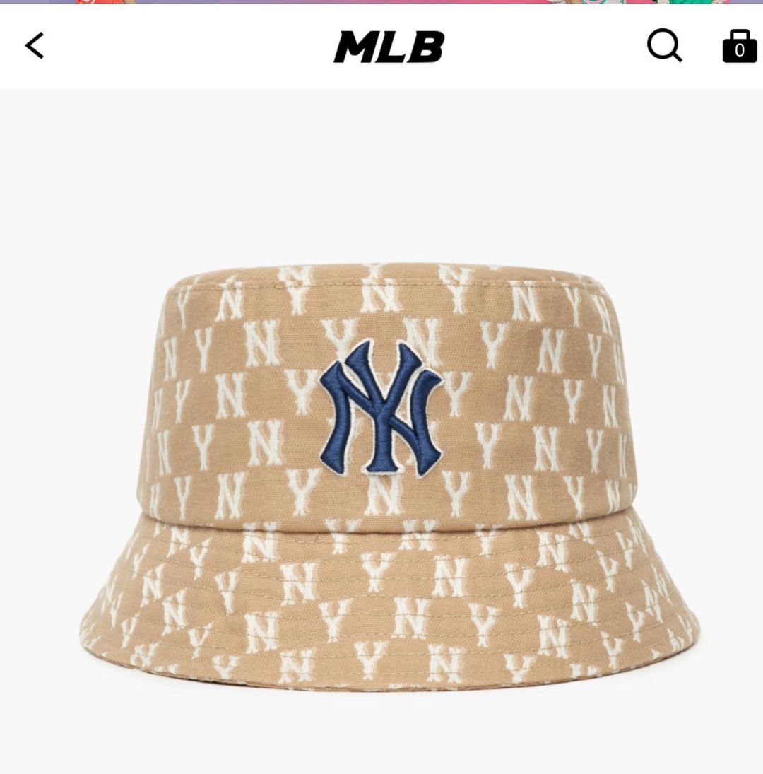 Mũ mlb 2 màu+2,2% phí lzd