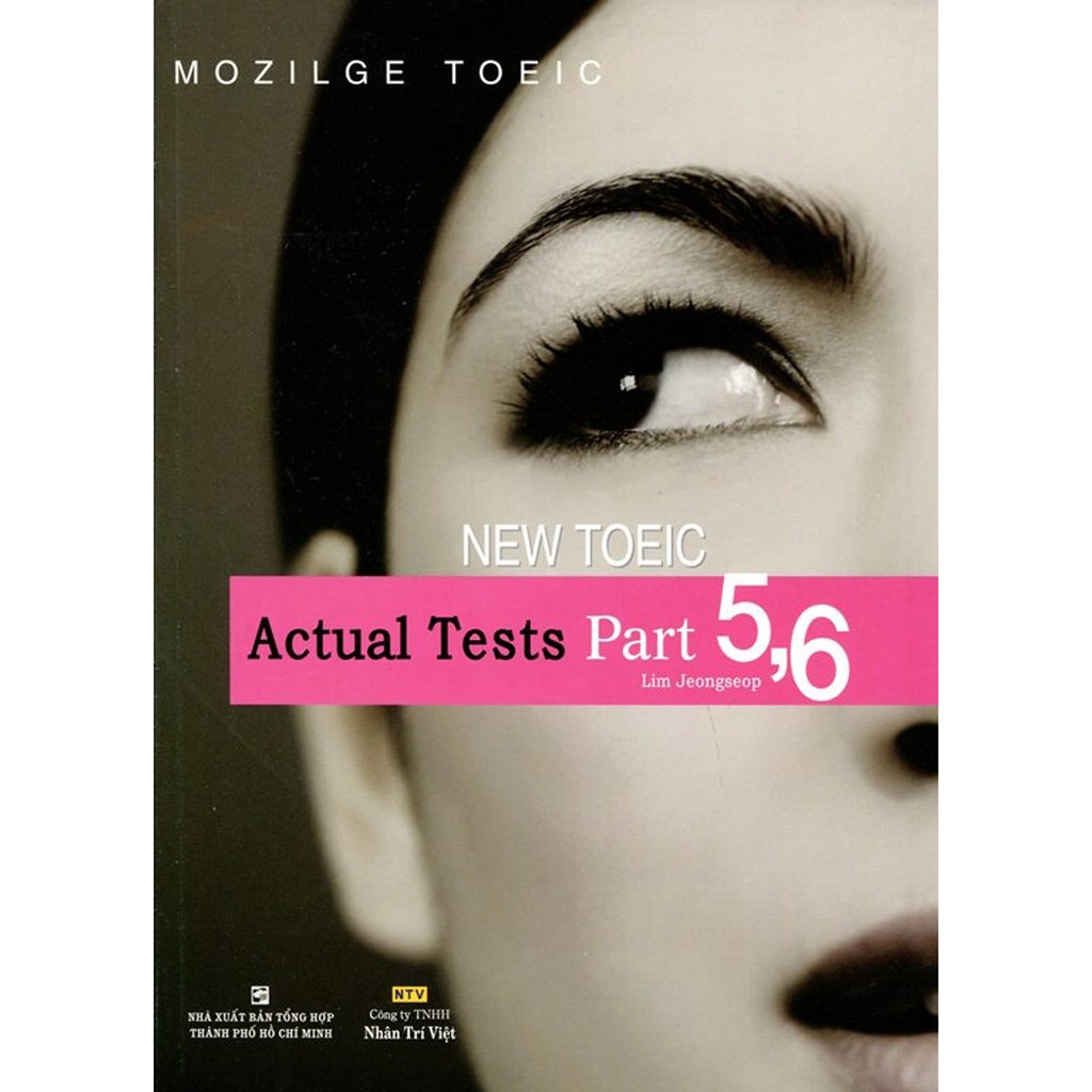 Ns minh tâm - sách - new toeic actual test part 5,6
