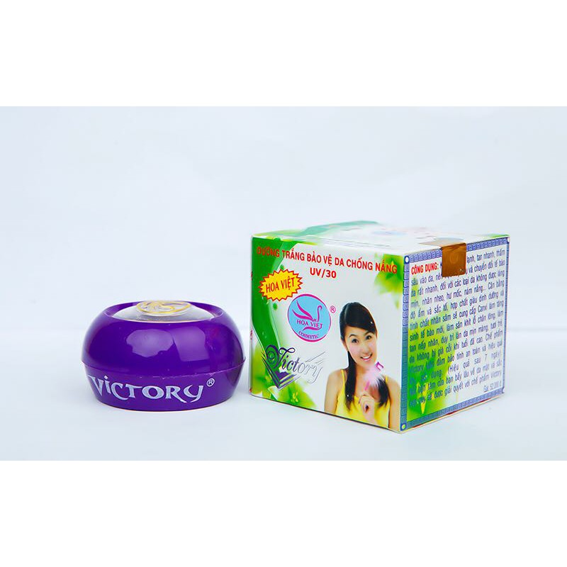 Kem Hoa Việt Victory Dưỡng Trắng Bảo Vệ Da Chống Nắng