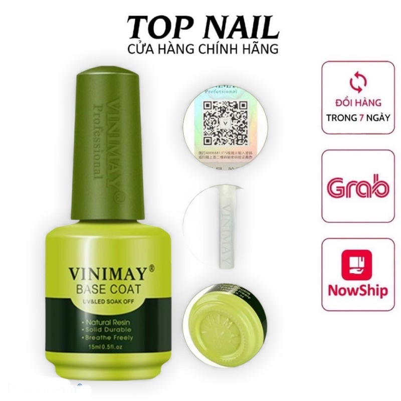 Base coat,liên kết Sơn g.el móng tay Vinimay chính hãng