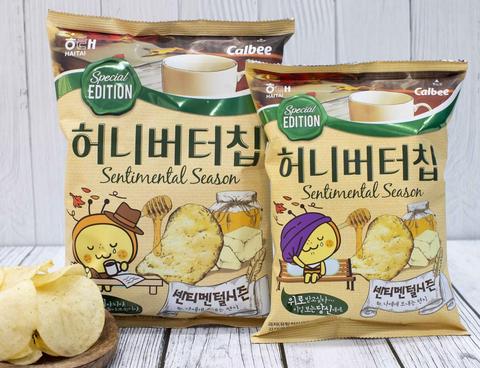 허니버터칩 60g / Snack khoai tây phô mai 60g