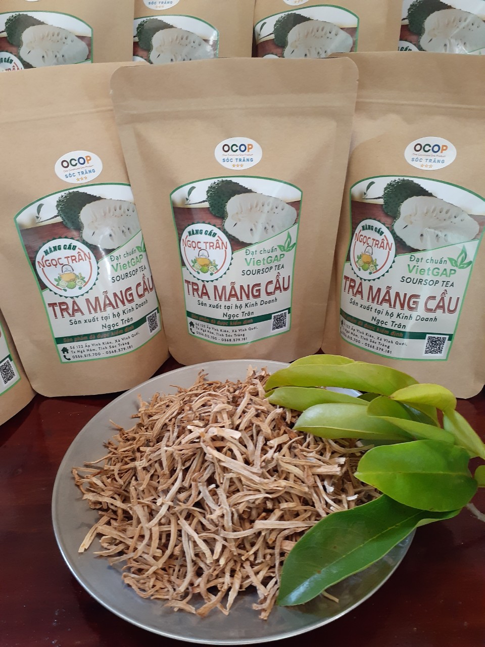 200gam  trà mãng cầu NGỌC TRÂN