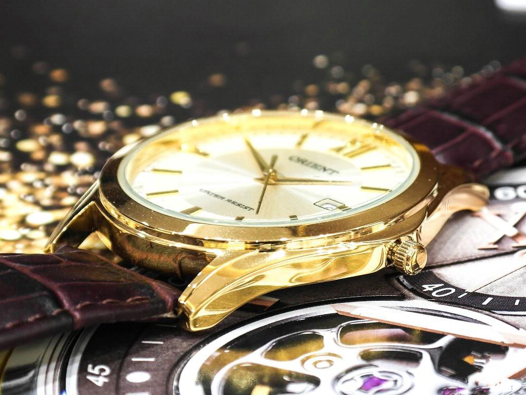 Đồng hồ nam orient funa9002c0 , quartz , full hộp , túi , thẻ bảo hành hãng