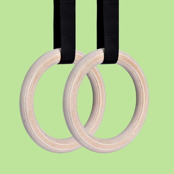 Mã hàng KT2.RING – Vòng treo xà Fitness Gymnastics Rings chất lượng cao.Dụng cụ tập street workout ( Sản phẩm Chưa bao gồm Khung xà )