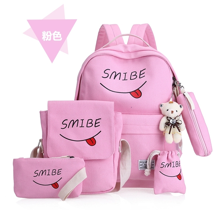 [TN-Shop] Combo 5 món balo kèm túi ví thời trang cao cấp 2020